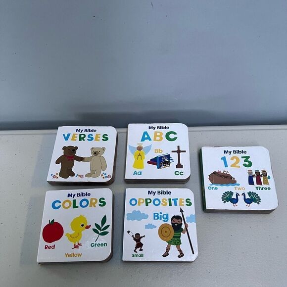 Little Library Bible Books ( 5  Book  Set ) - Picture 1 of 3